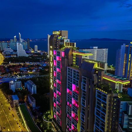 芭提雅高层海景奢华公寓the Riviera Jomtien生香家直达海滩2704 Praia de Jomtien Exterior foto