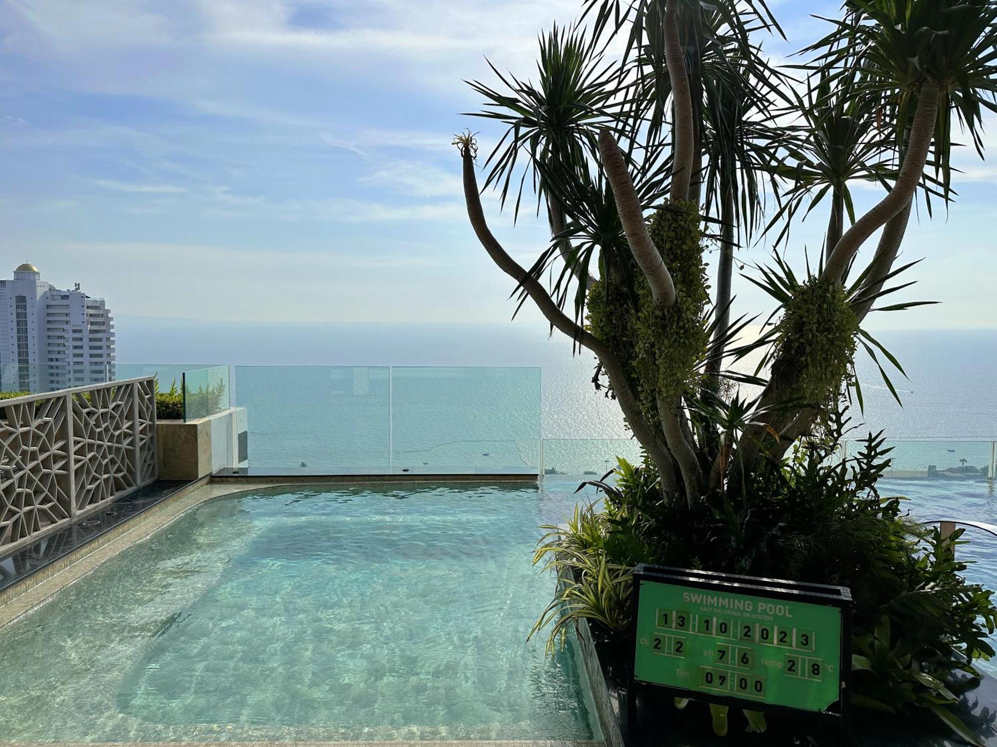 芭提雅高层海景奢华公寓the Riviera Jomtien生香家直达海滩2704 Praia de Jomtien Exterior foto